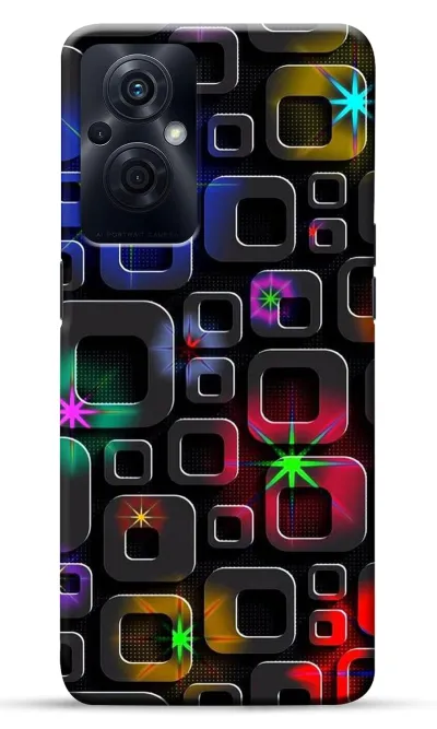 Galacolors 3D Printed Mobile Back Cover & Case ''Hexagon'' Designer