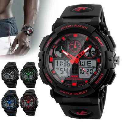 Men's Digital Sports Watch, Large Face Waterproof Wrist Watches for Men