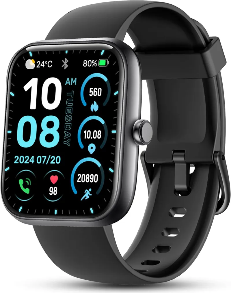 Smart Watch, 44mm Smartwatch Answer Make Calls, Alexa 1.83" Fitness