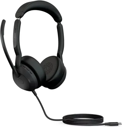Jabra Evolve2 50 Wired Stereo Headset - Active Noise Cancelling - UC